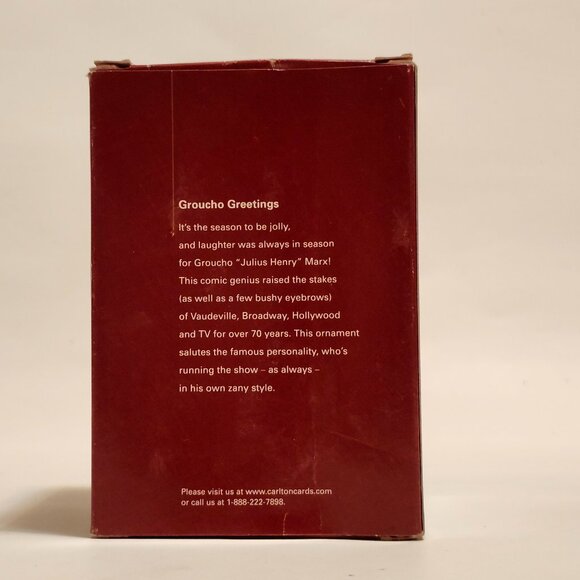 CARLTON CARDS Groucho Greetings Ornament 2004 - Picture 5 of 11